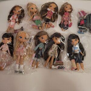 Bratz Kidz Doll Lot + Extra Clothing MGA Dolls Y2K Yasmin, Cloe, Jade